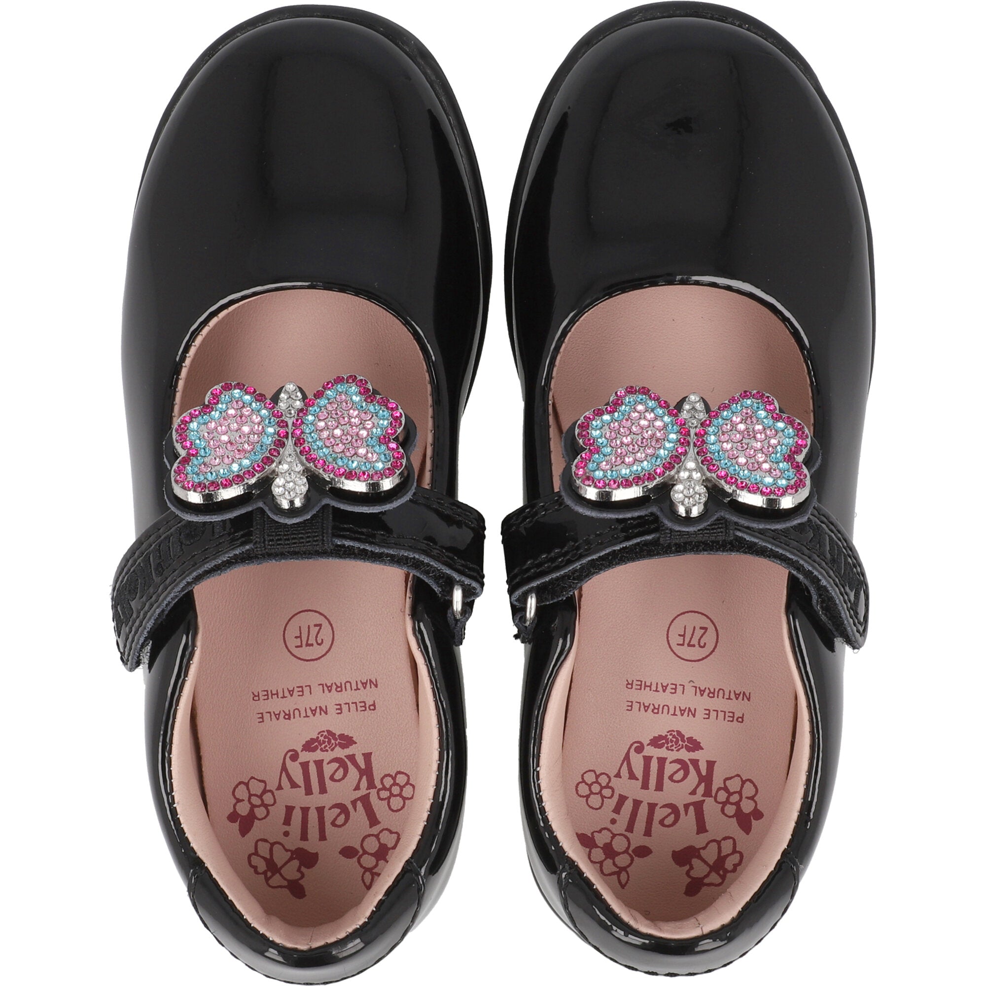 Lelli Kelly Luna Black School Shoes