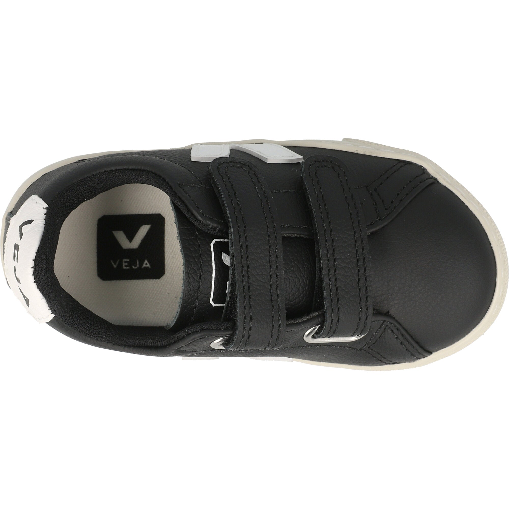 Veja Esplar Black Leather Shoes