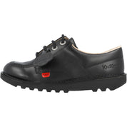 Kickers Kick Lo Black School Shoes