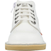 Kickers Kick Hi Zip White Boots