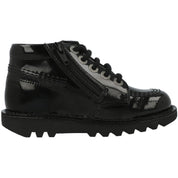 Kickers Kick Hi Zip Black Boots