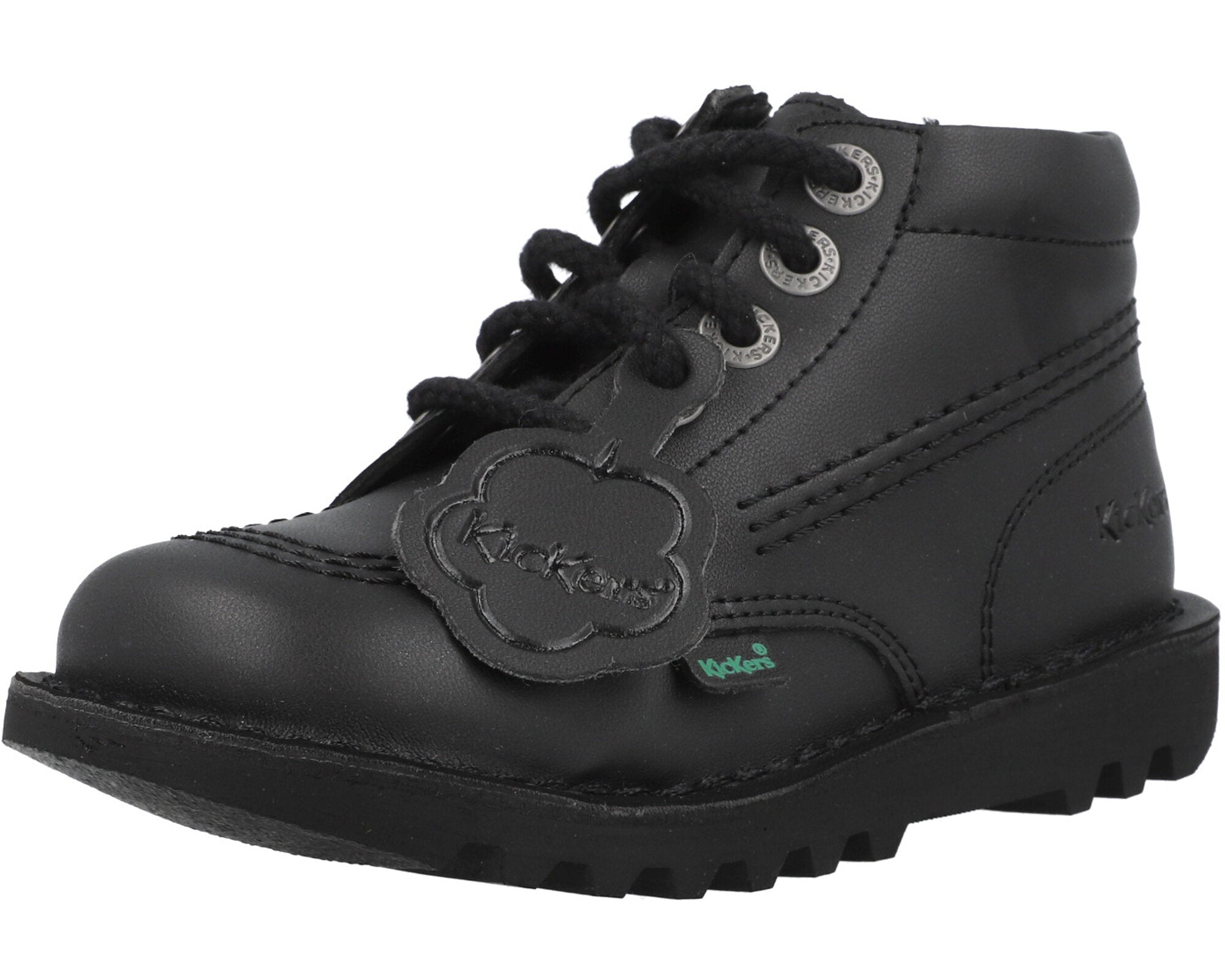 Kickers Kick Hi Vegan Black Boots