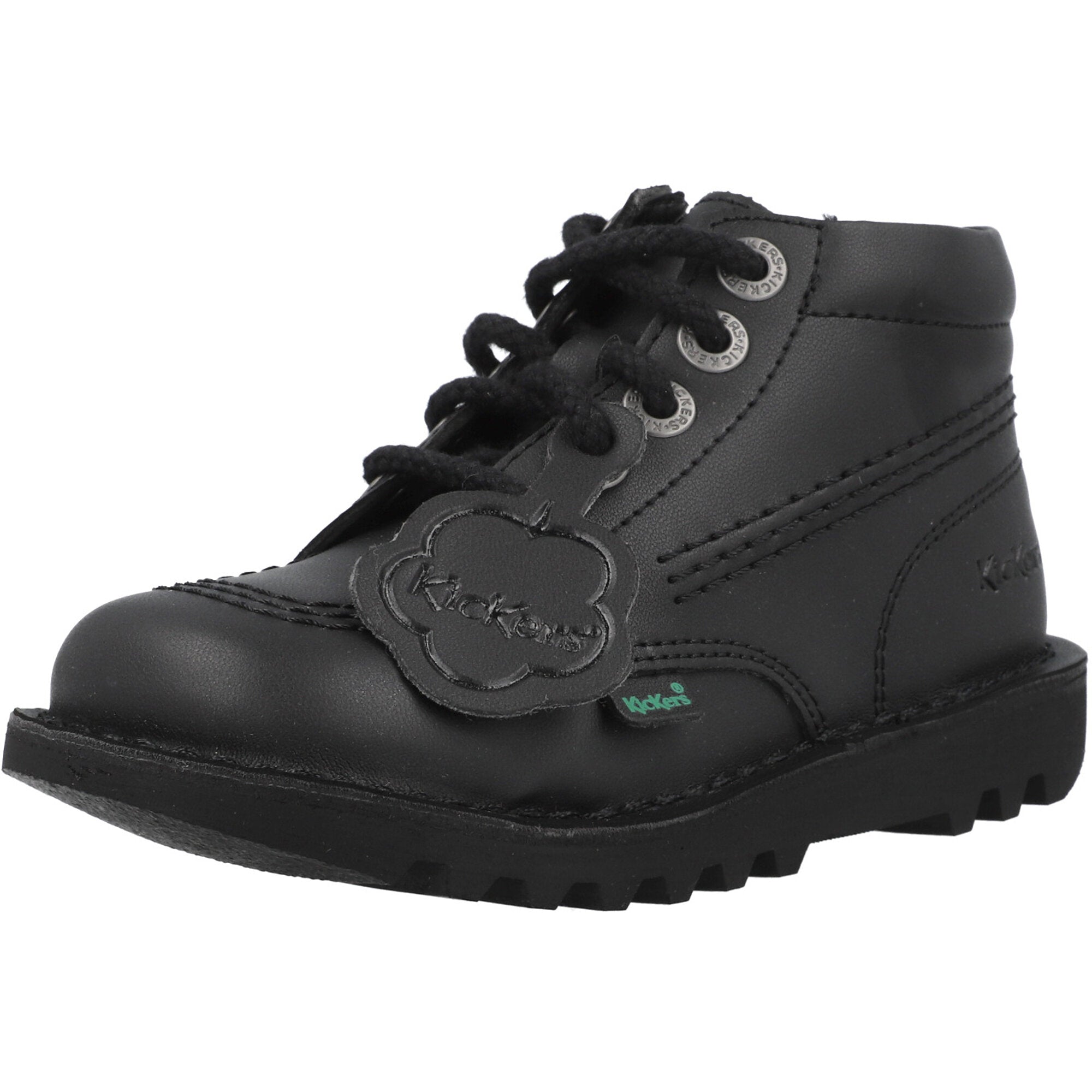 Kickers Kick Hi Vegan Black Boots