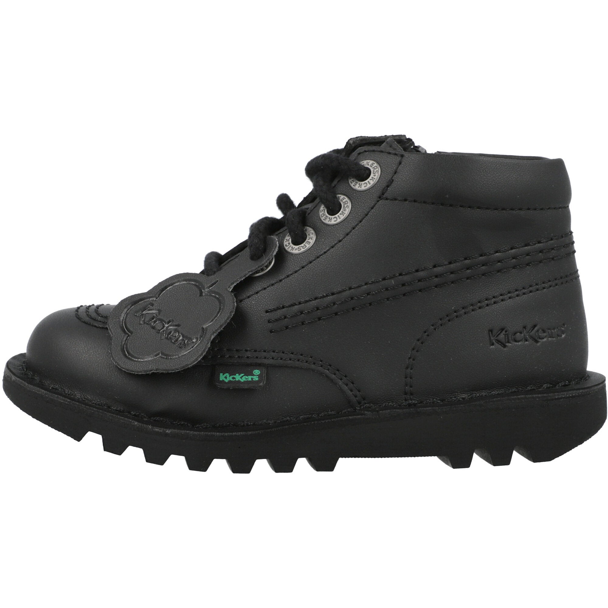 Kickers Kick Hi Vegan Black Boots