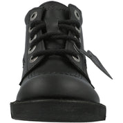 Kickers Kick Hi Vegan Black Ankle Boots