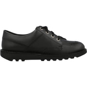 Kickers Kick Lo Vegan Black School Shoes