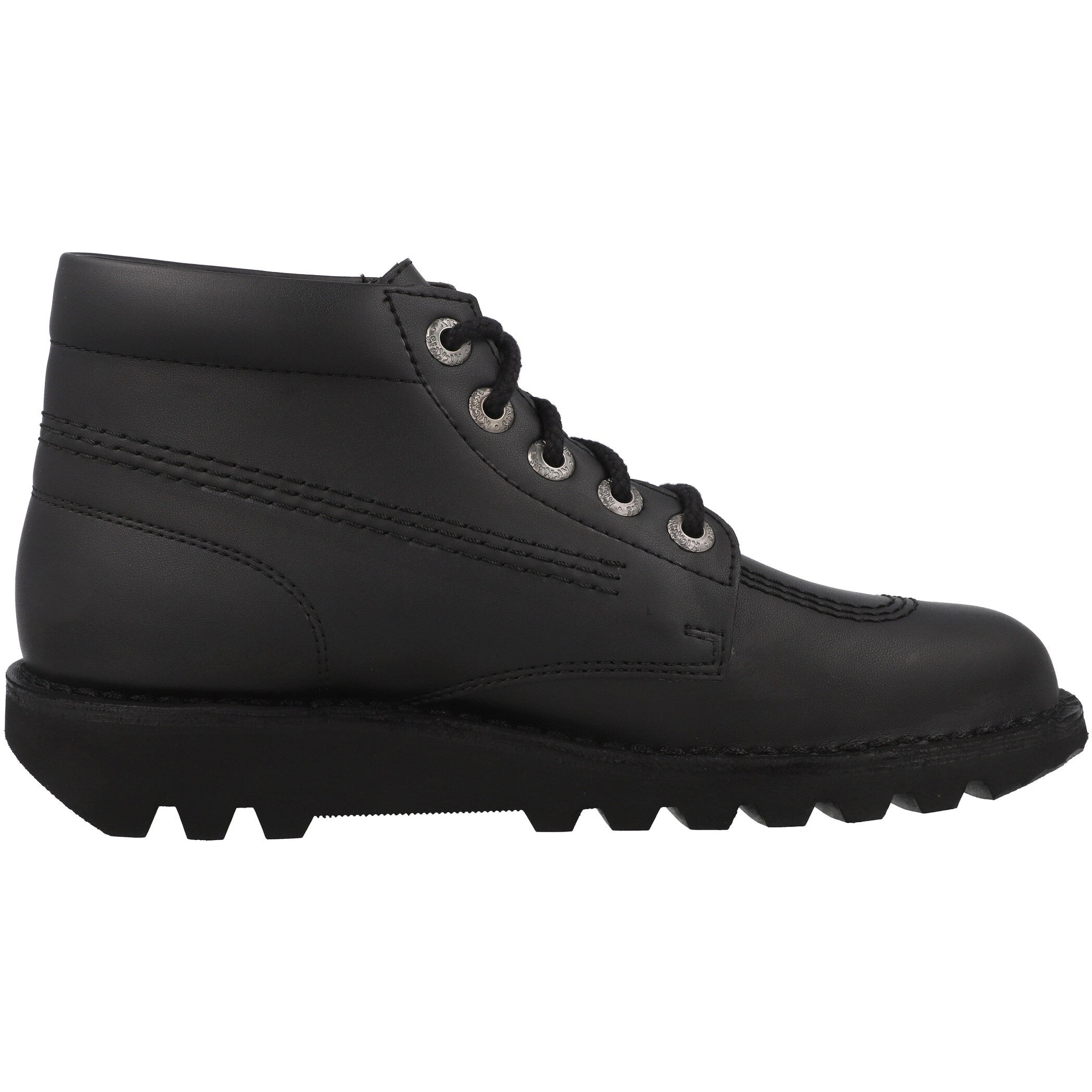 Kickers Kick Hi Vegan Black Boots