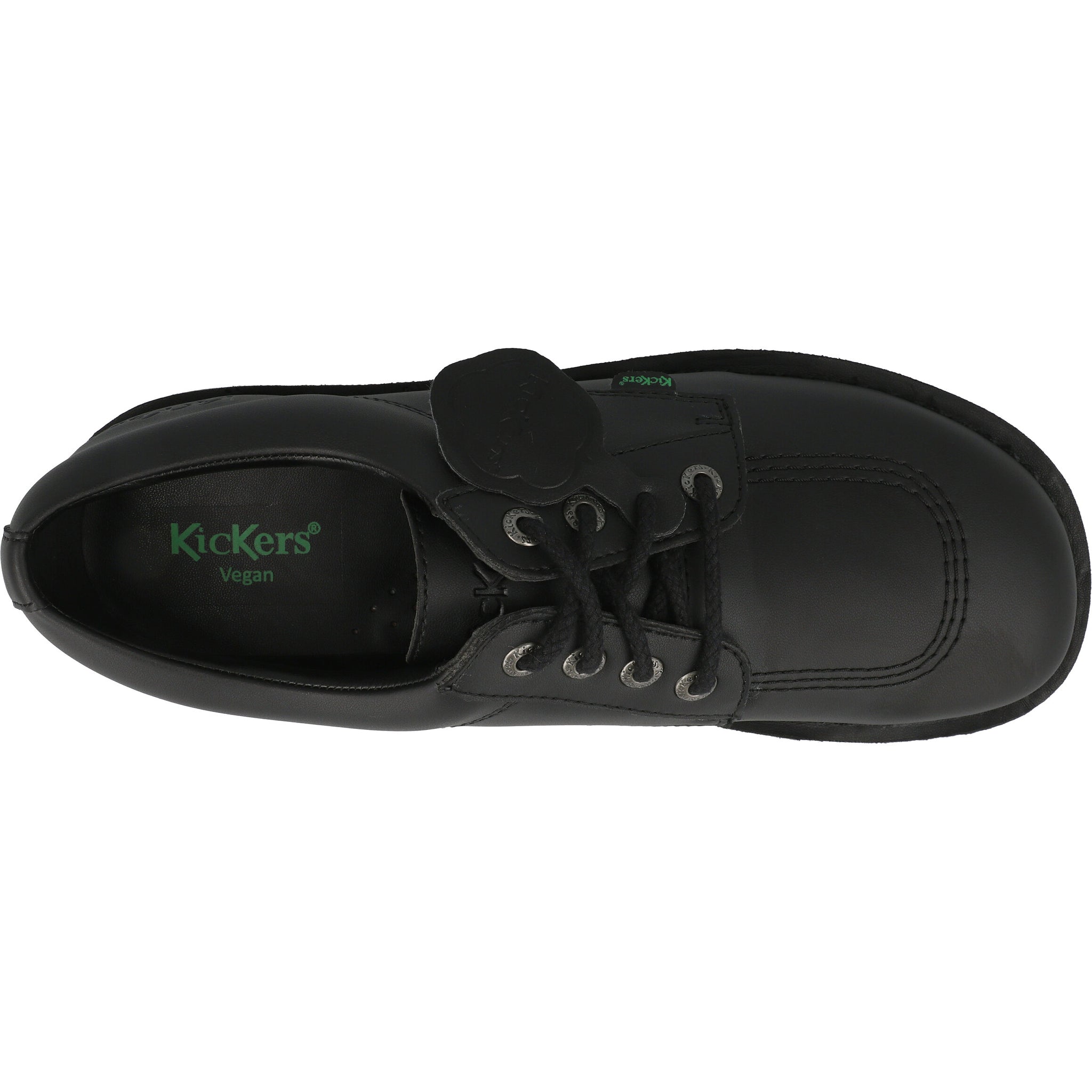 Kickers Kick Lo Vegan Black Shoes