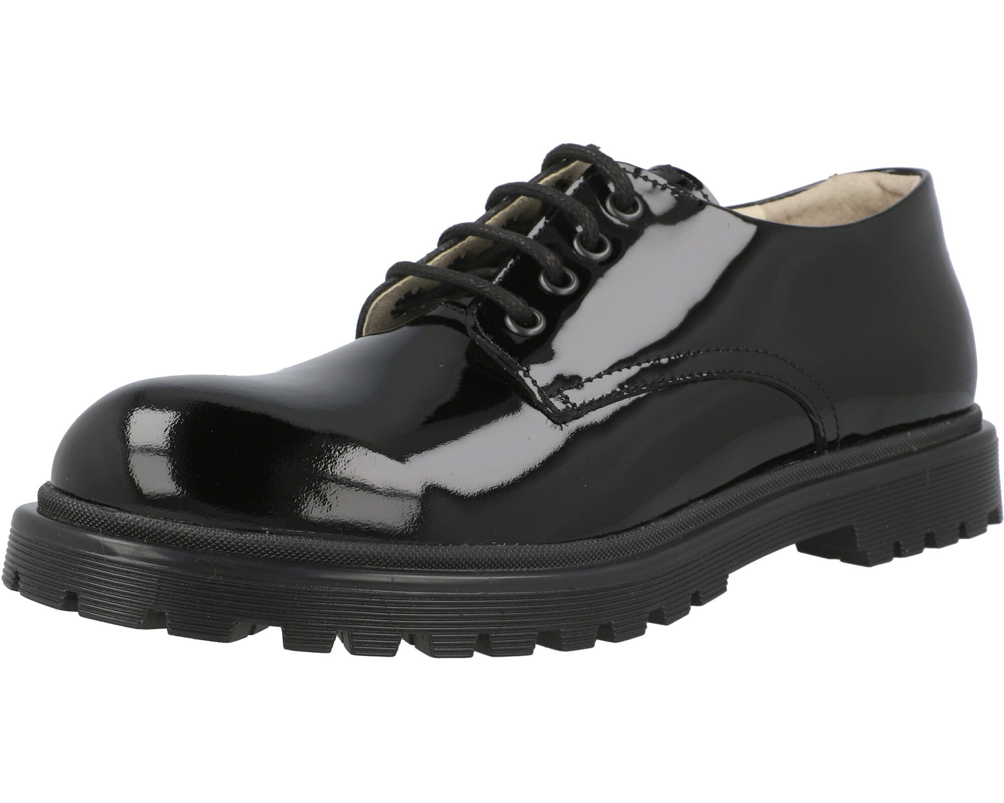 Froddo Lea Black Patent School Shoes