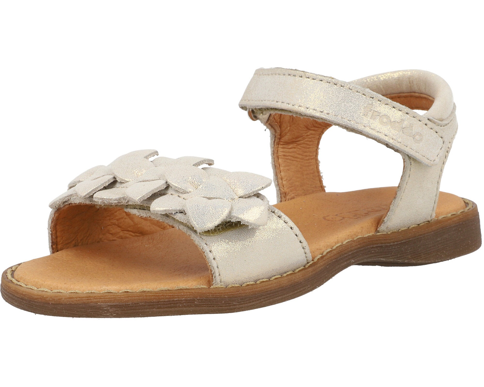 Froddo Lore Flowers Gold Sandals