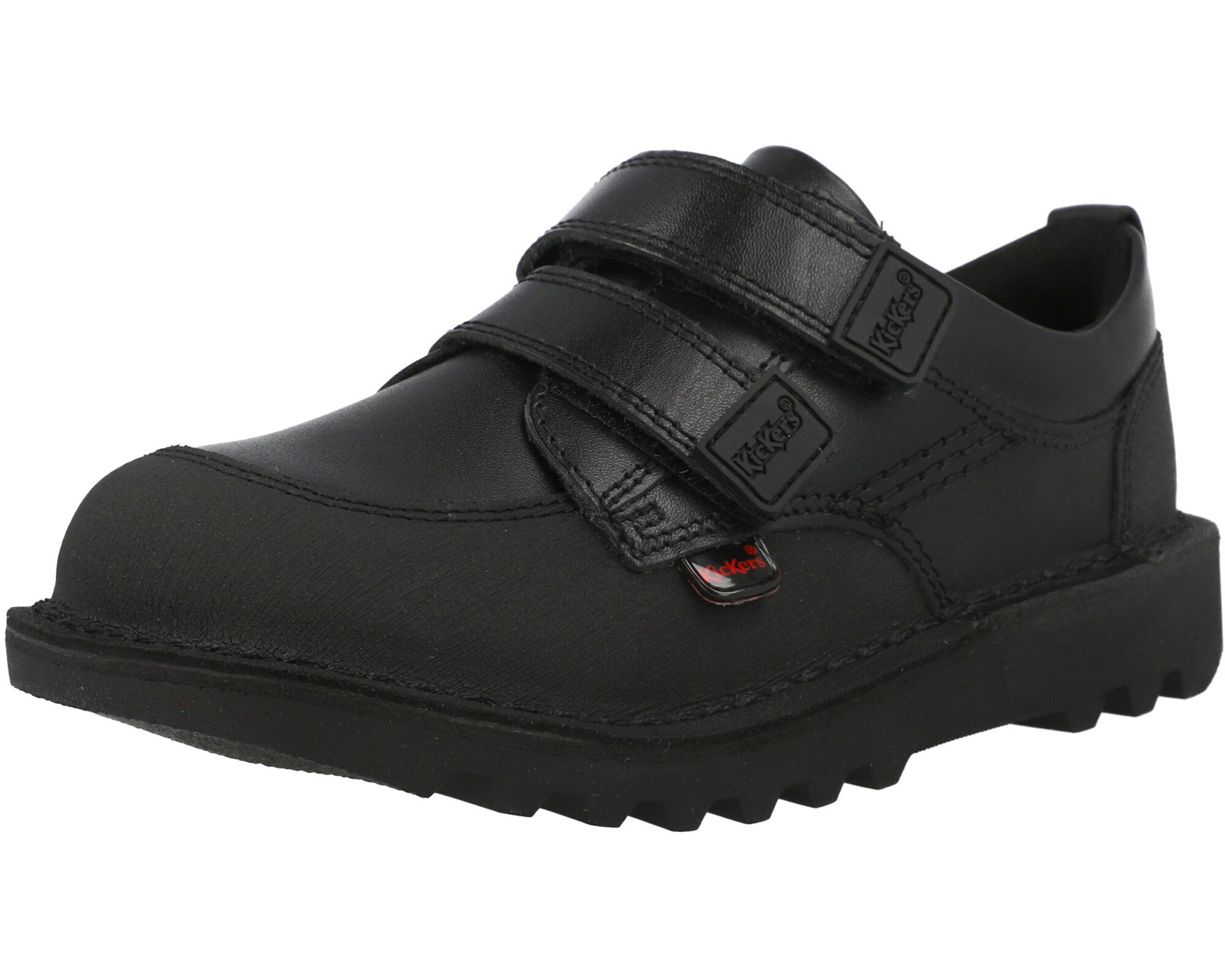 Kickers Kick Scuff Twin Black Shoes