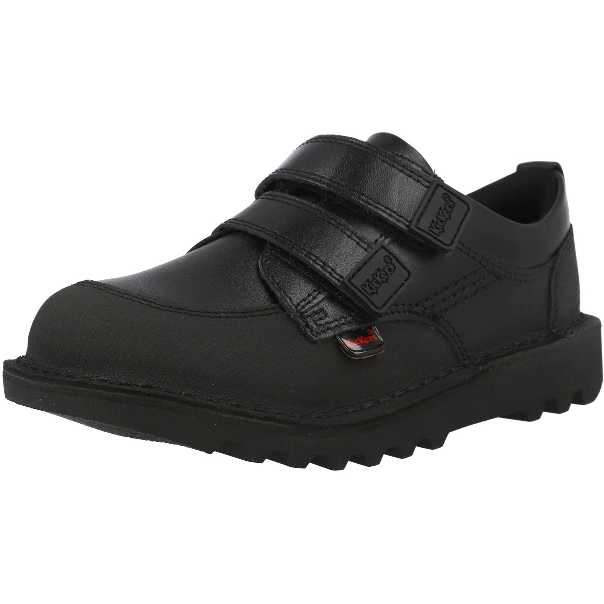 Kickers Kick Scuff Twin Black Shoes