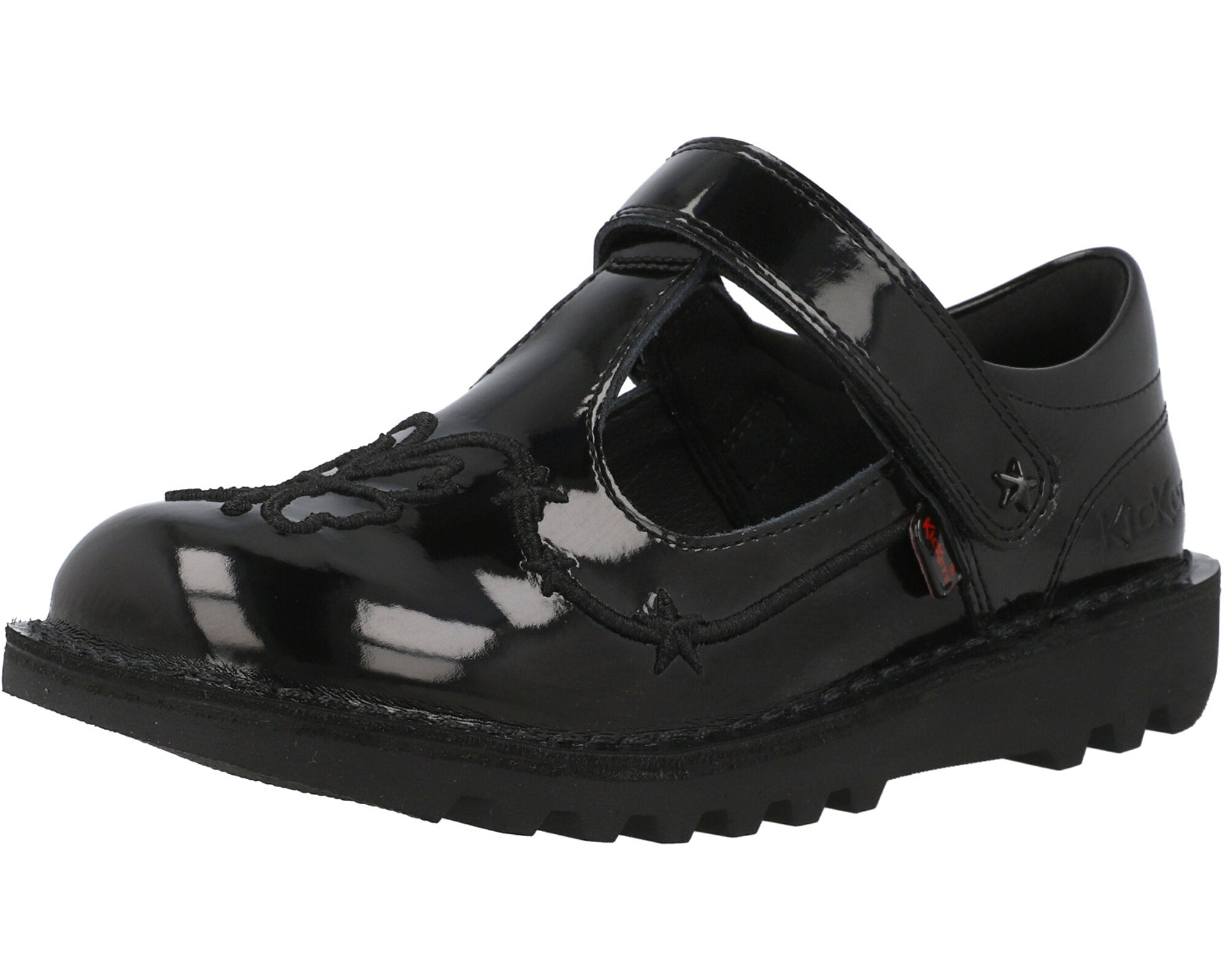 Kickers Kick T Stardust Black Shoes