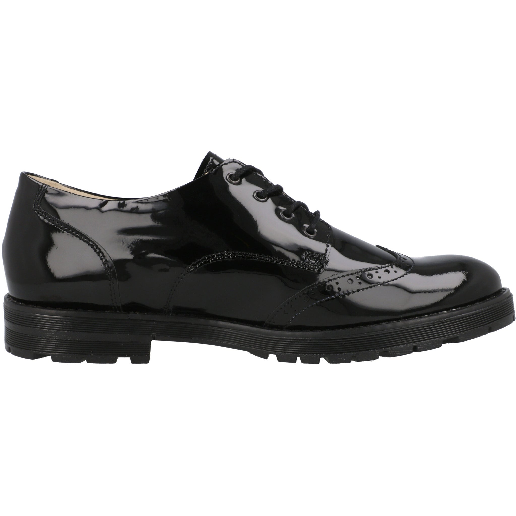 Froddo Charlie Black Lace-Up Brogues