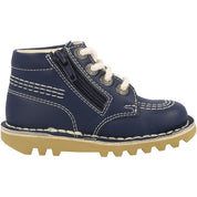 Kickers Kick Hi Navy Vegan Boots