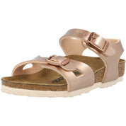 Birkenstock Rio Electric Metallic Copper Sandals