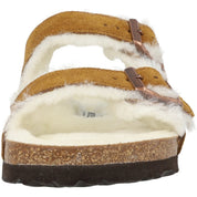 Birkenstock Arizona Shearling Mink Sandals