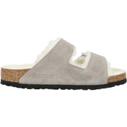 Birkenstock Arizona Shearling Stone Coin Slippers