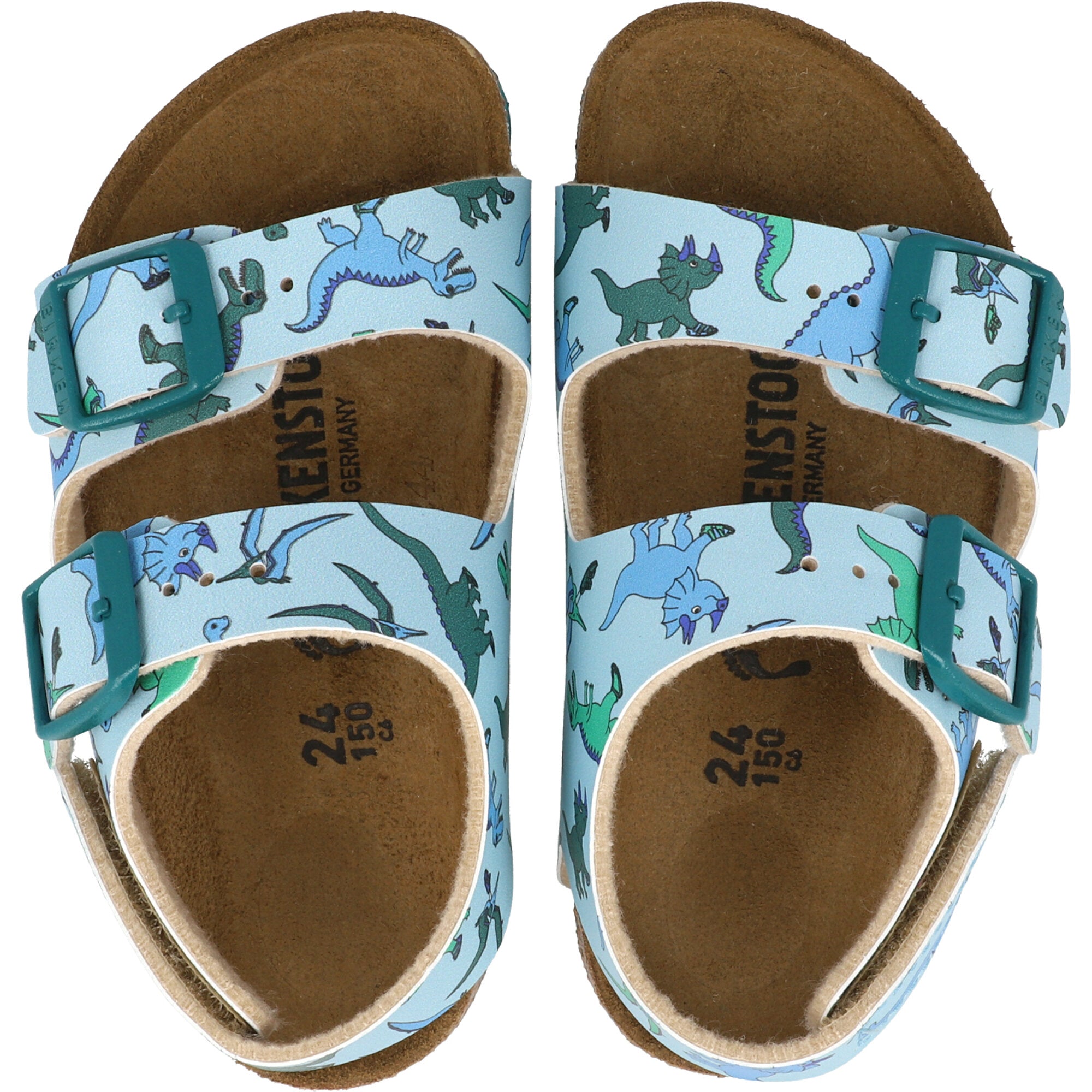 Birkenstock Milano Light Blue Kids Sandals