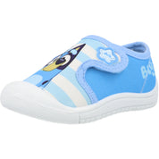 Bluey Blue Canvas Trainers