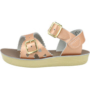 Salt-Water Sun-San Sweetheart Rose Gold Sandals