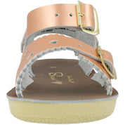 Salt-Water Sun-San Sweetheart Rose Gold Sandals