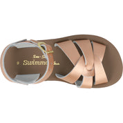 Salt-Water Sun-San Swimmer Rose Gold Sandals