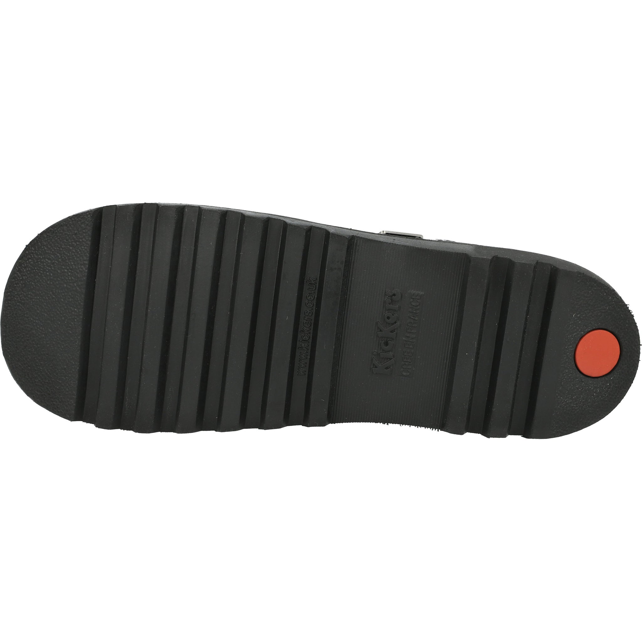 Kickers Kick T-Bar Black Shoes