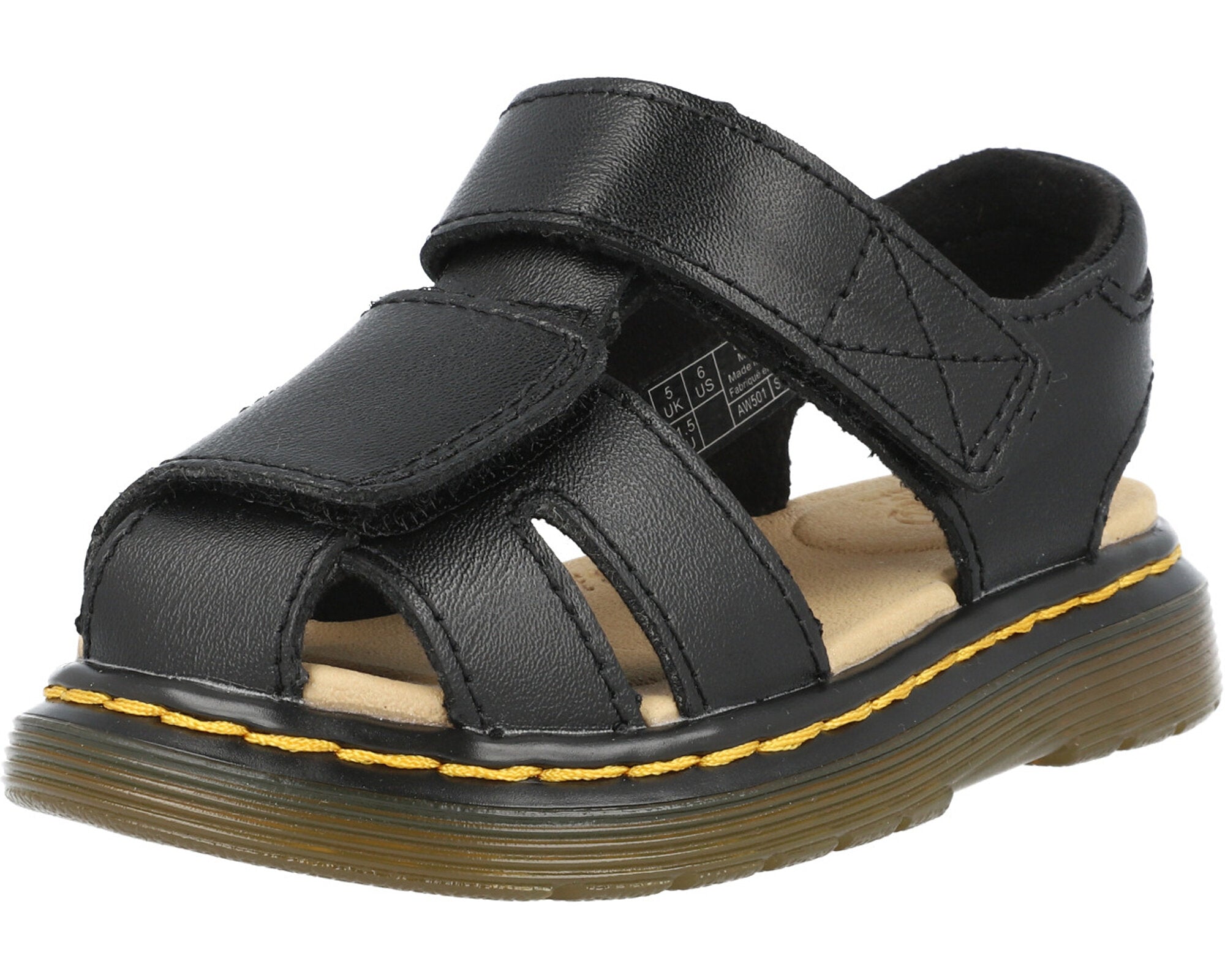 Dr Martens Moby II Black Sandals