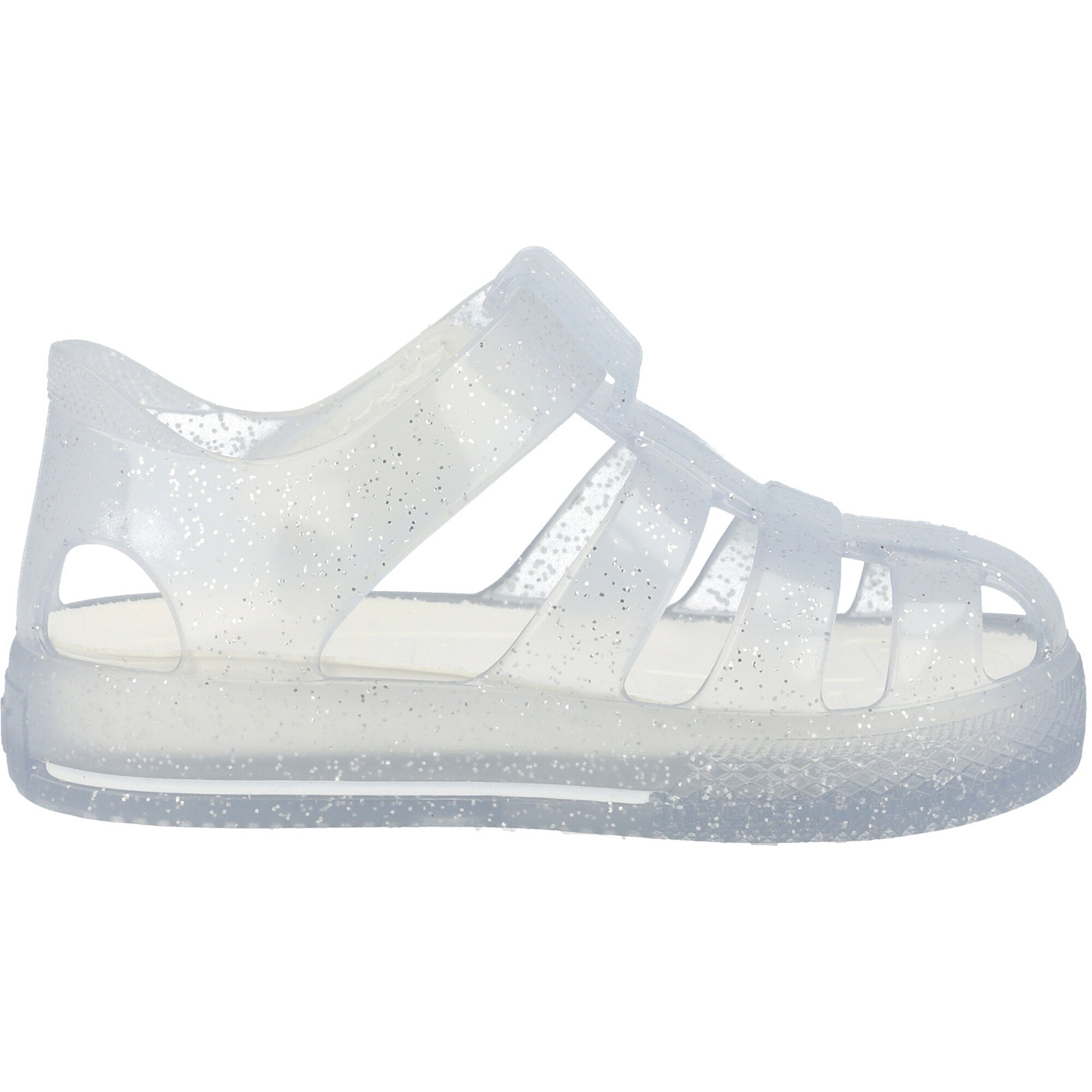 Igor Star Glitter Transparent Sandals