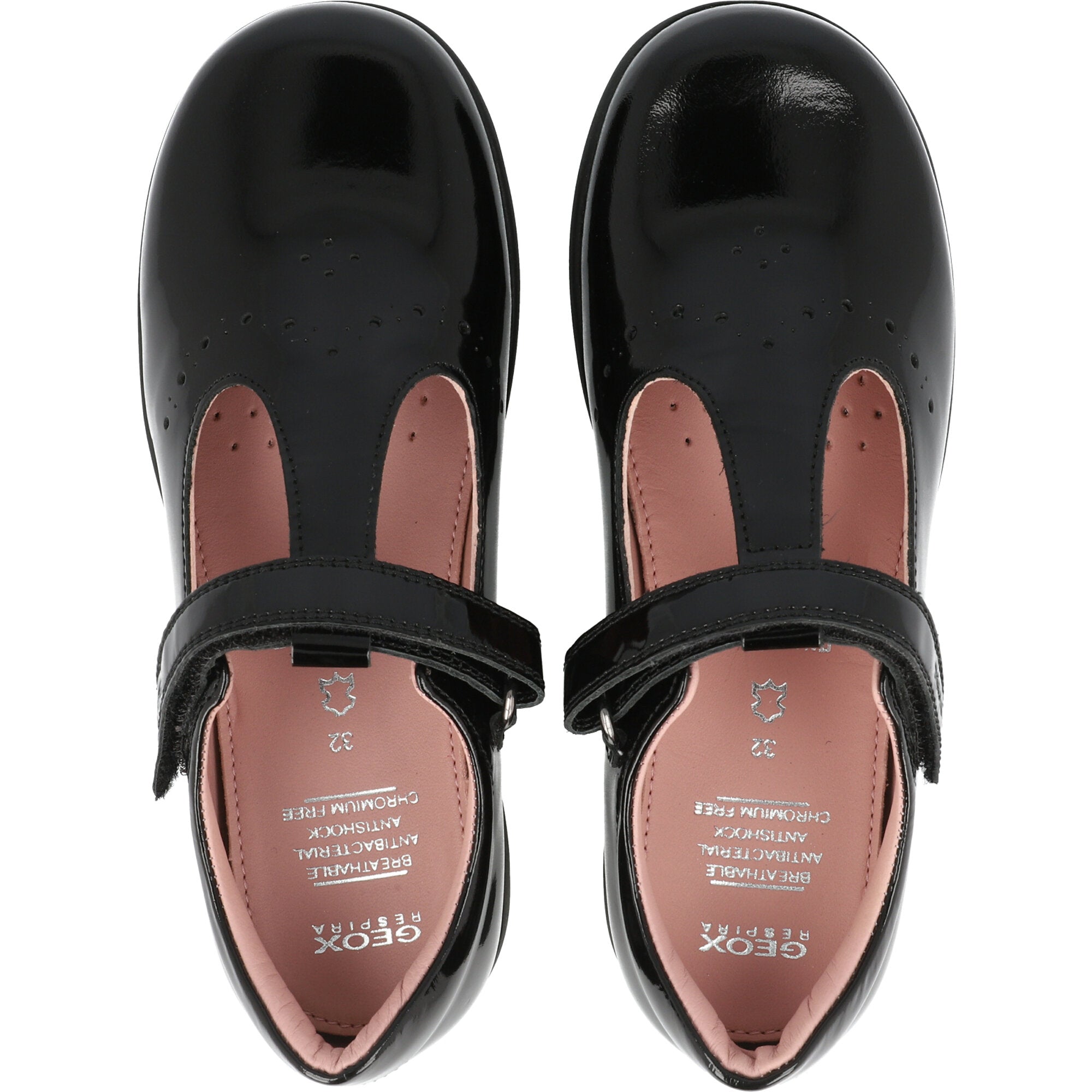 Geox Naimara Black Ballet Flats