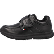 Tommy Hilfiger Black School Shoes