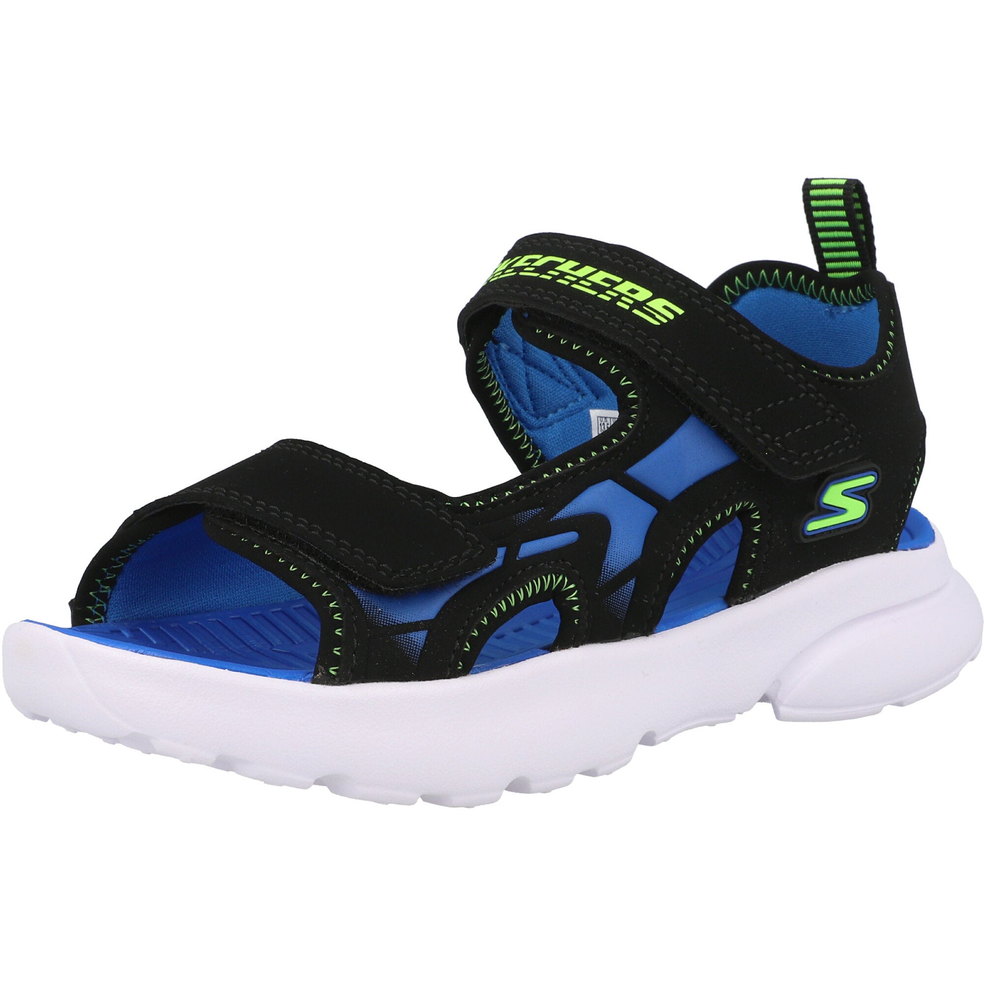 Skechers Razor Splash Black Sandals