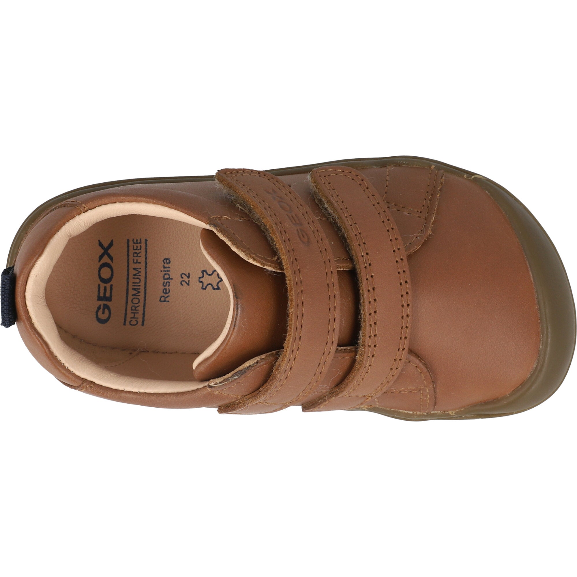 Geox Steppieup Cognac Baby Shoes