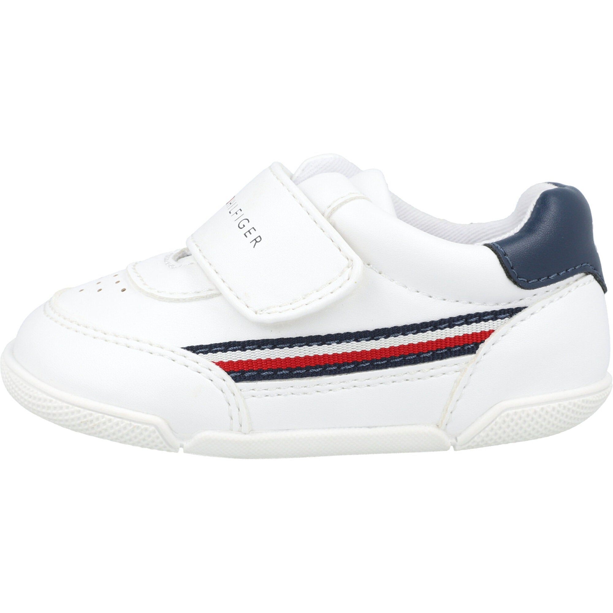 Tommy Hilfiger White Crib Shoes