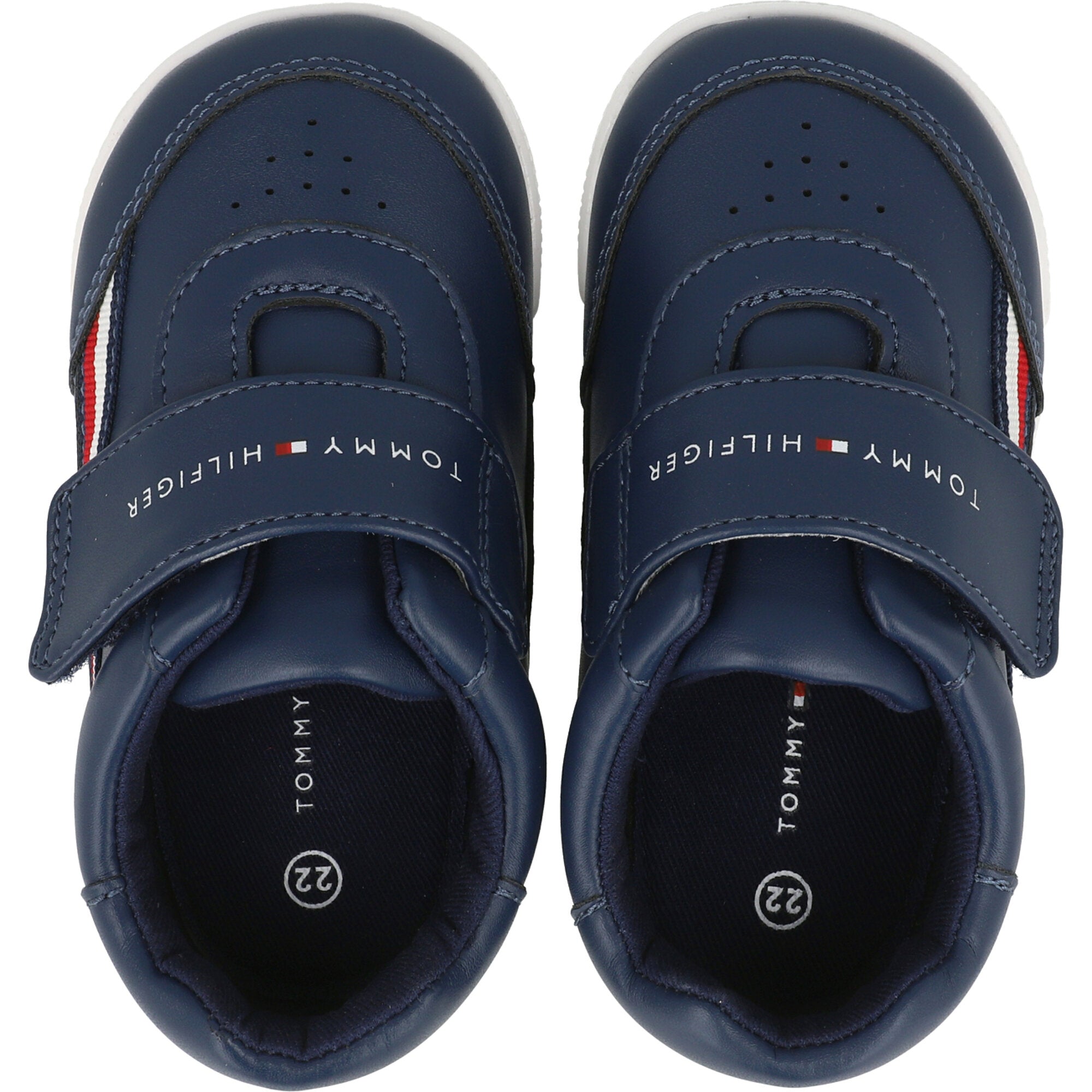 Tommy Hilfiger Crib Navy Trainers