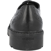 Geox Casey Black Leather Shoes