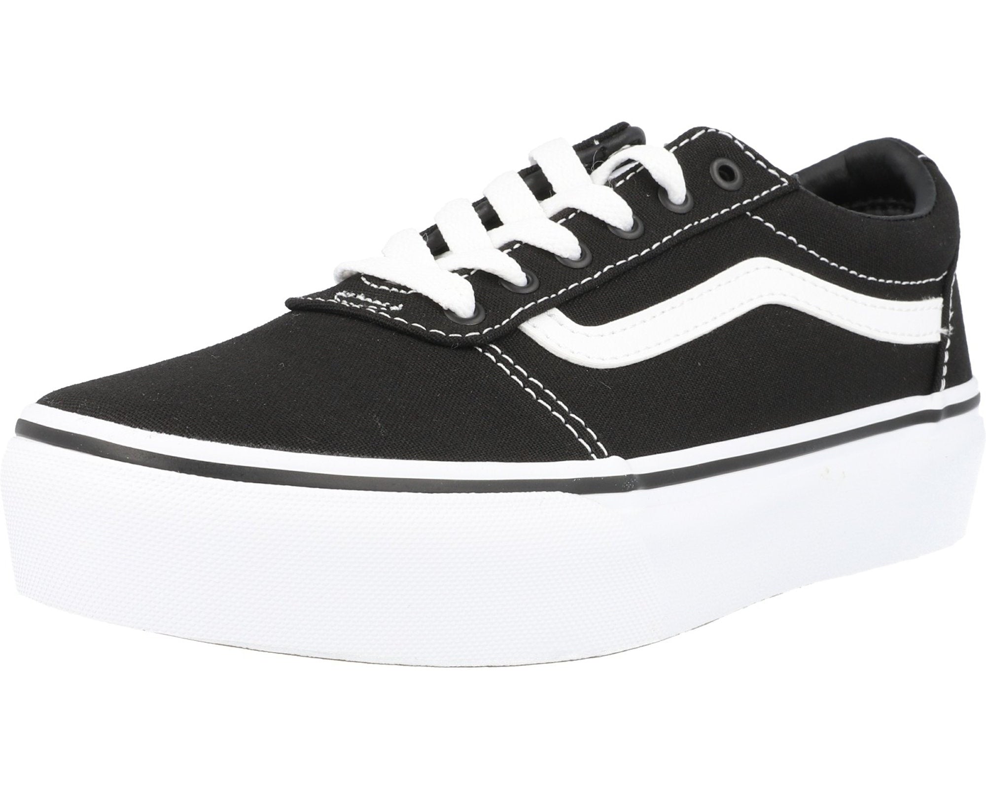 Vans Ward Platform Black Trainers