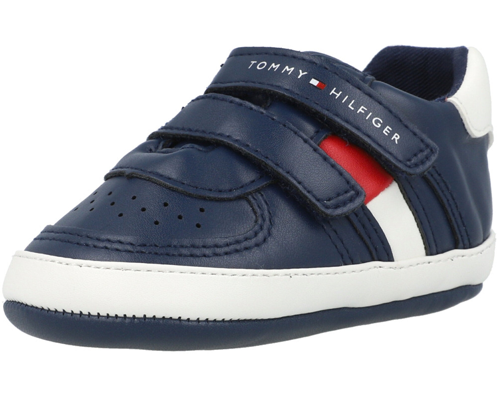 Tommy Hilfiger Blue Crib Trainers