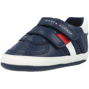 Tommy Hilfiger Blue Crib Trainers