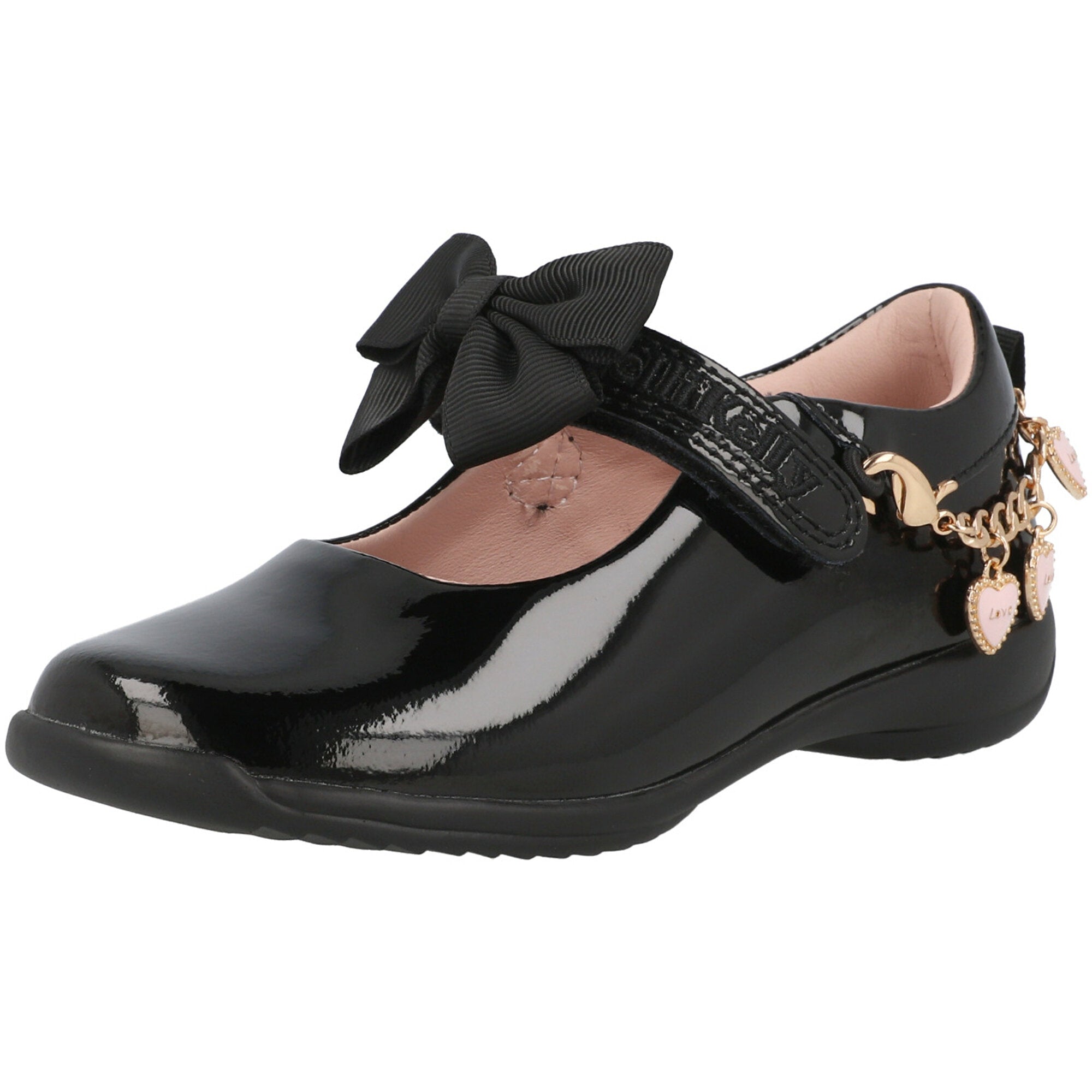 Lelli Kelly Annie Black Patent School Shoes