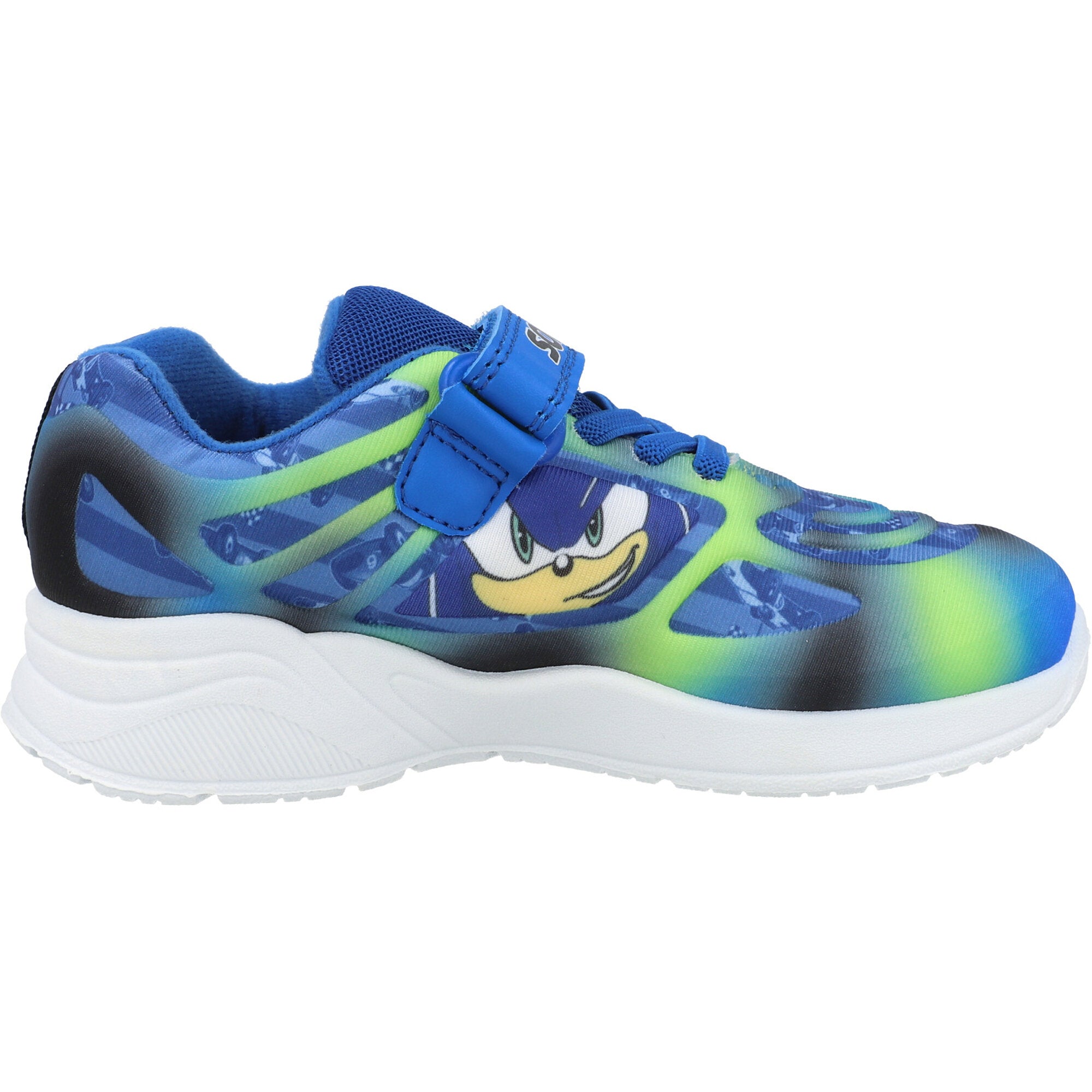 Sonic the Hedgehog Emboss Blue Trainers