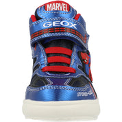 Geox Grayjay Navy Spider-Man Mid-Cut Trainers