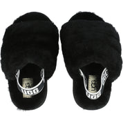 UGG Fluff Yeah Slide Black Slippers