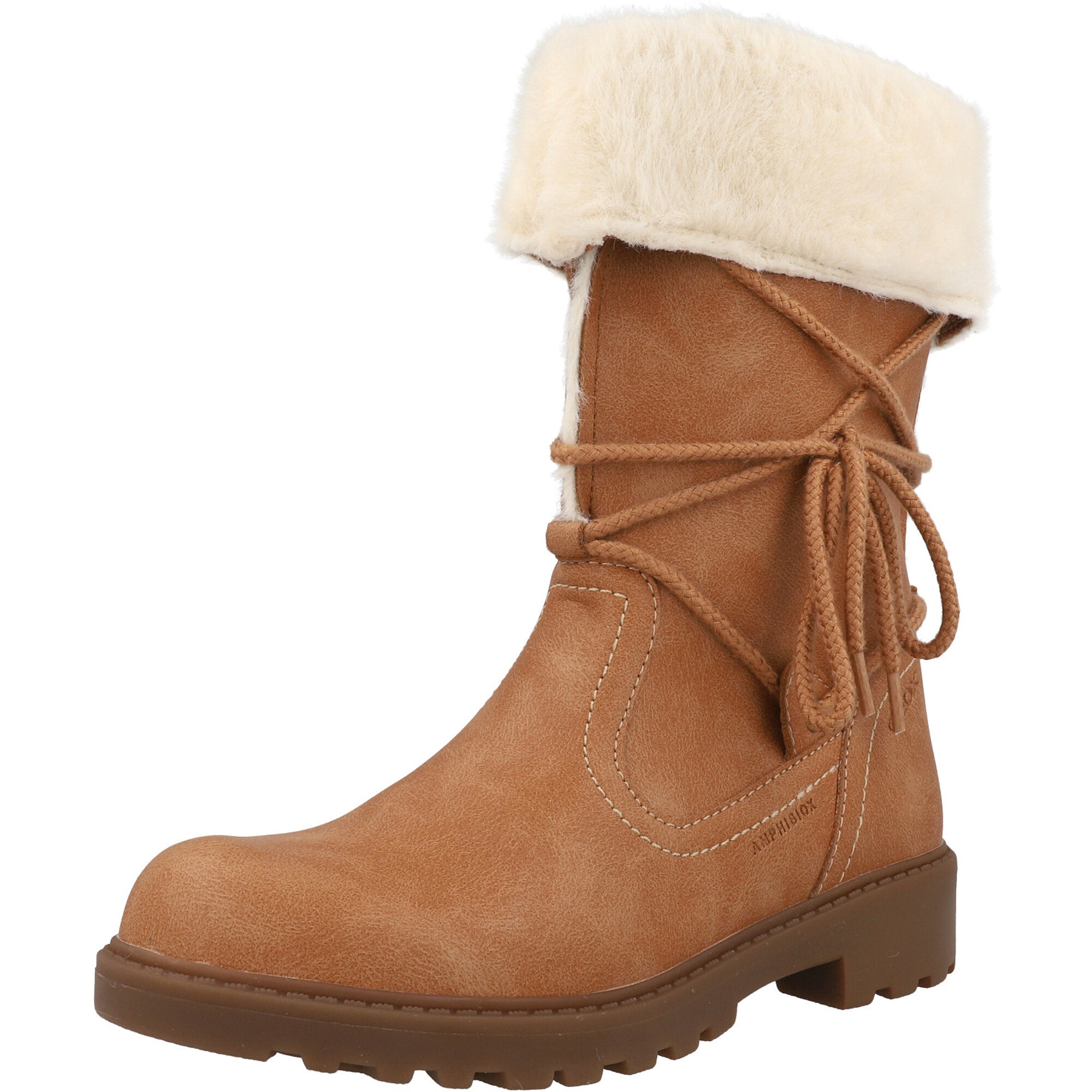 Geox Casey Amphibiox Camel Boots