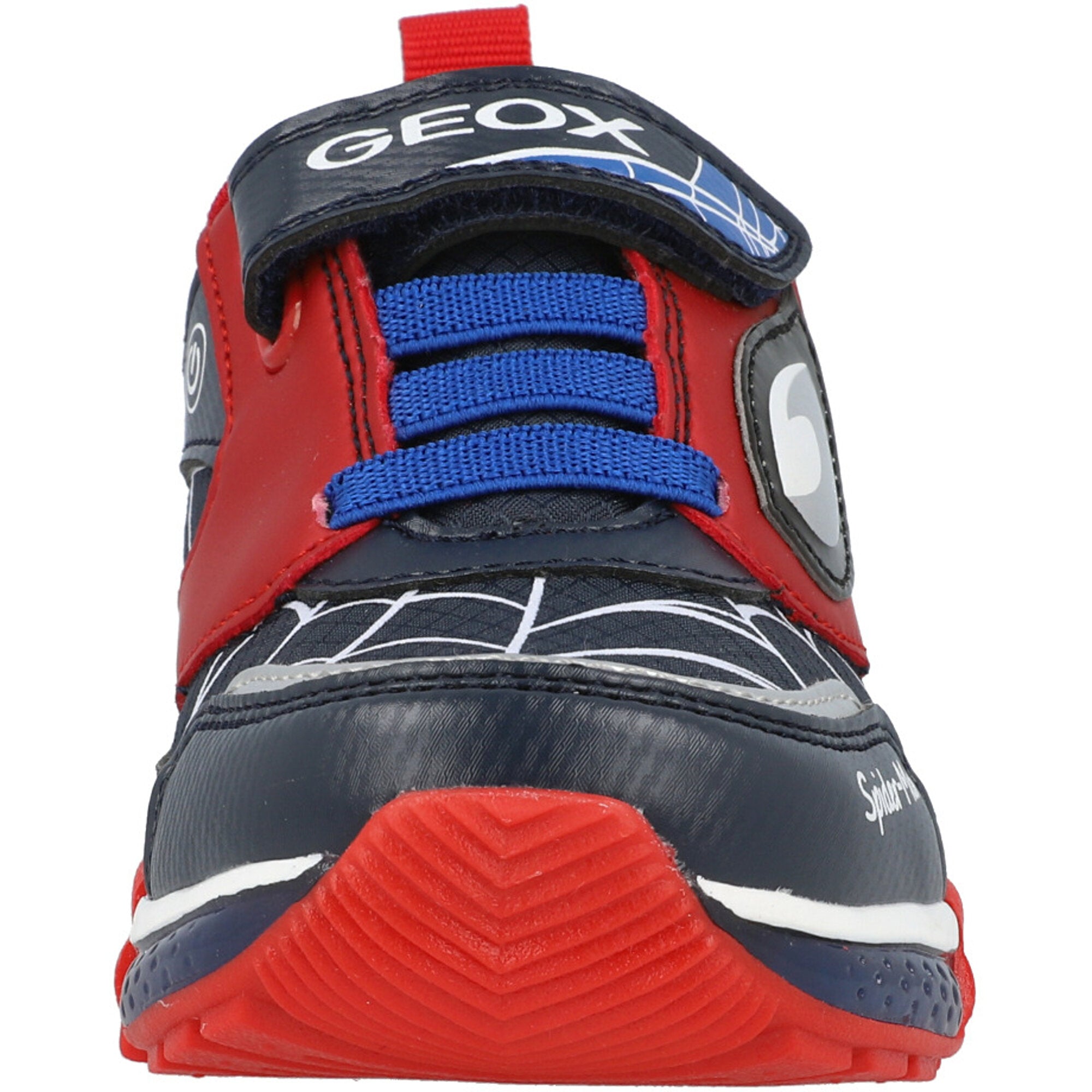 Geox Bayonyc Royal Blue and Red Spider-Man Junior Trainers