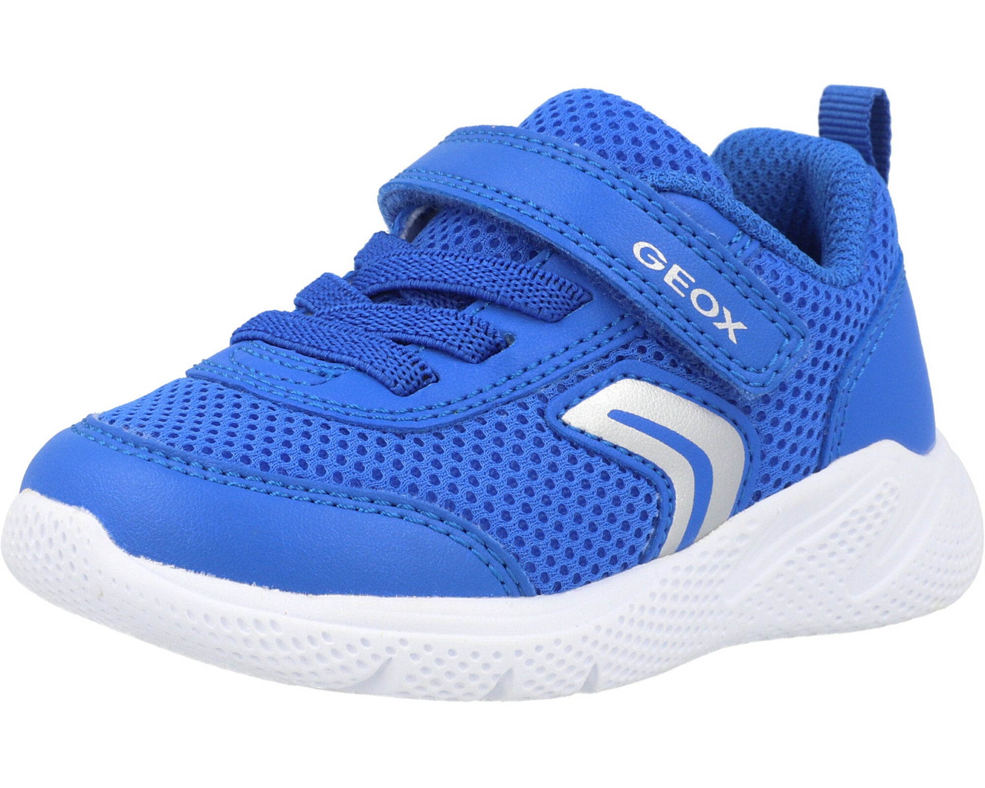 Geox Sprintye C Royal Blue Baby Trainers