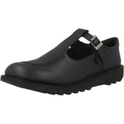 Kickers Kick T Vegan Black School Shoes