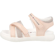 Tommy Hilfiger Pink Metallic Sandals