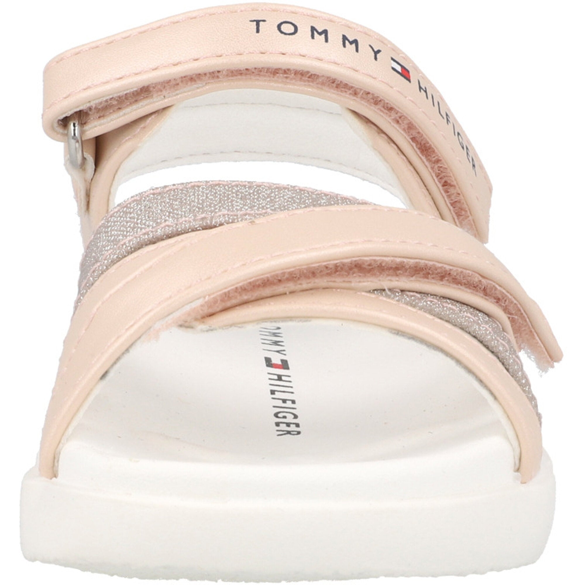 Tommy Hilfiger Pink Metallic Sandals